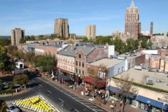 New Haven Town Green district illustration