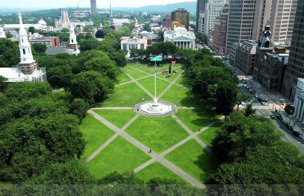 Town Green Special Services District &mdash; New Haven illustration