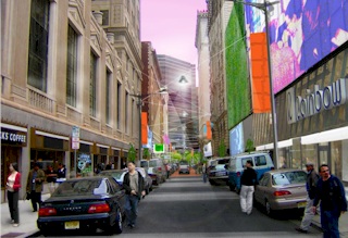 Newark Downtown District illustration
