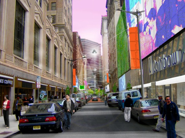 Newark Downtown District &mdash; District Management & Capital Projects illustration